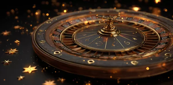 Zelta ruletes rats ar zvaigznēm